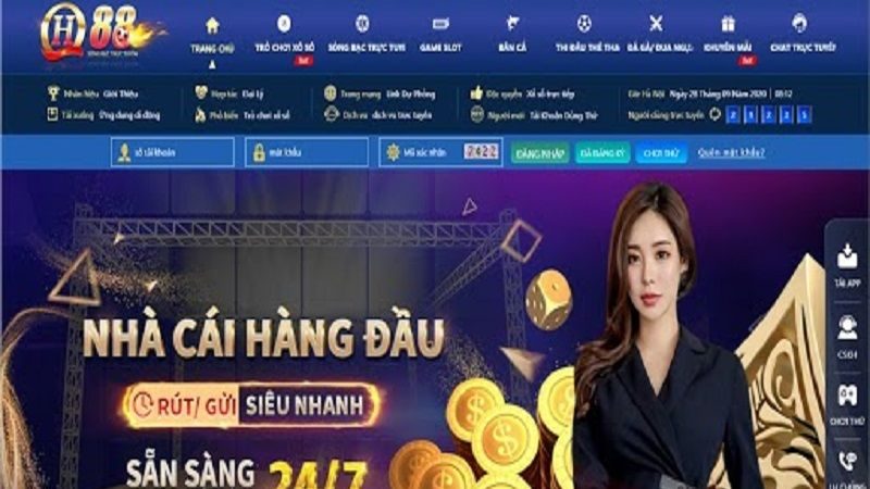 Nhà cái QH88 thưởng ngay 188k và hoàn tiền 100% lần nạp đầu