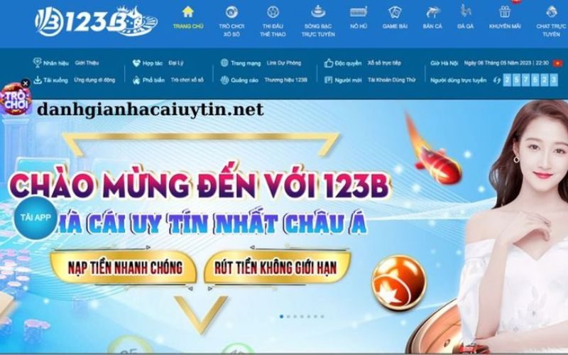 Nhà cái hàng đầu khu vực Châu Á - 123B