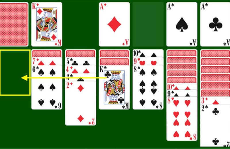 Cách chơi bài solitaire chi tiết nhất