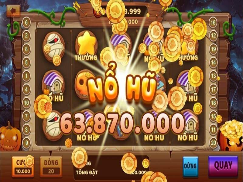 Nổ hũ trực tuyến là tựa game được nhiều người yêu thích