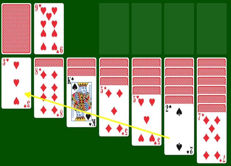 Tổng quan về game xếp bài cổ điển solitaire