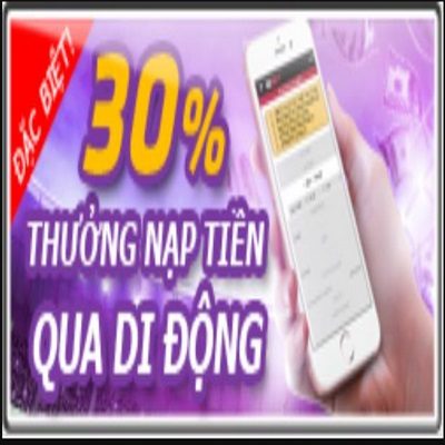 Thưởng nạp tiền qua di động