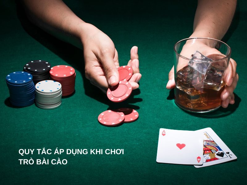 Quy tắc áp dụng khi chơi trò bài cào